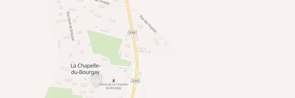 Plan du 68 Rte de Paris à La Chapelle-du-Bourgay