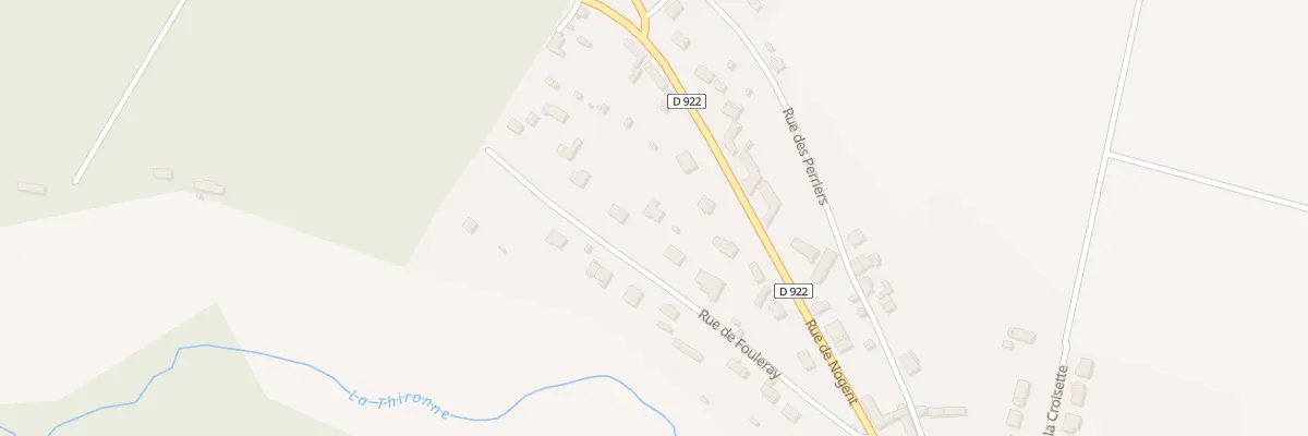 Plan du 7 Rue de Fouleray à Montigny-le-Chartif