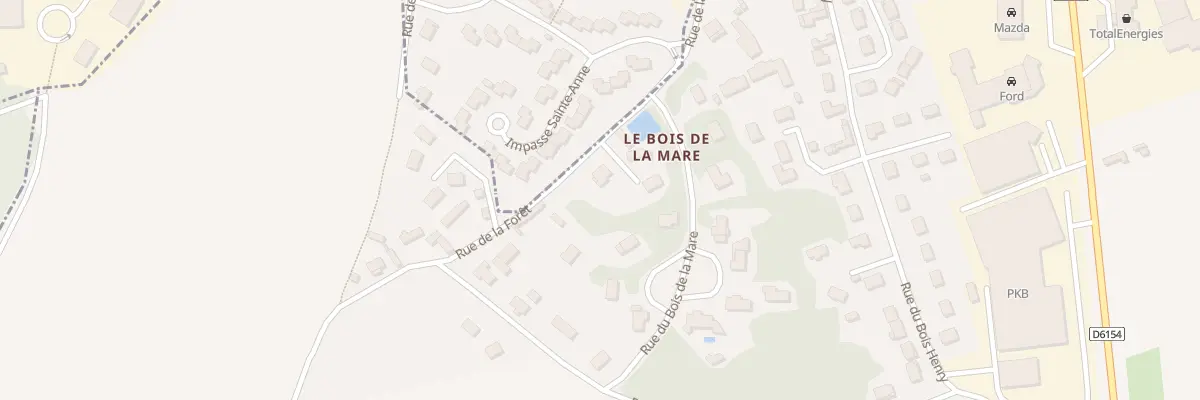 Plan du 27 Rue de la Forêt à Angerville-la-Campagne