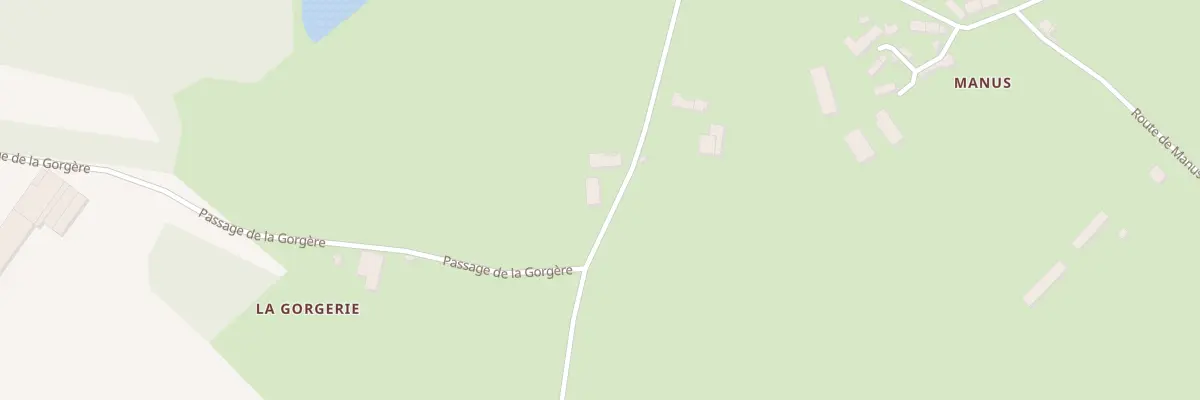 Plan du 1 All de la Gorgère à Saint-Hilaire-les-Places