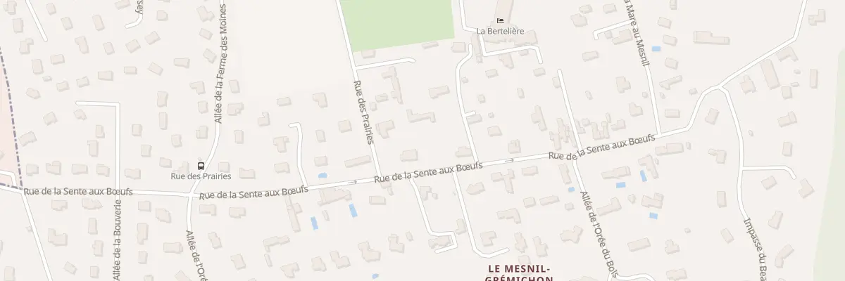 Plan du 592 Rue de la Sente aux Boeufs à Saint-Martin-du-Vivier