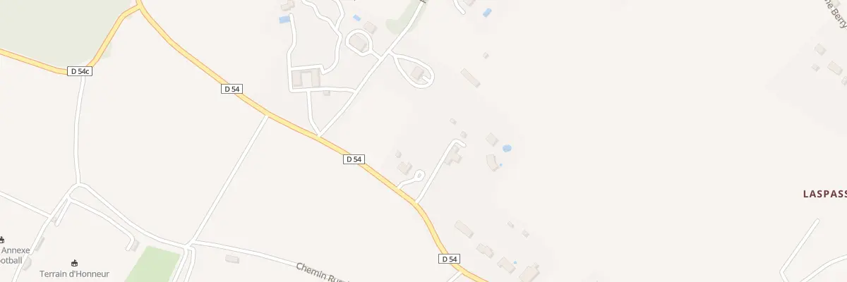 Plan du 28 Rue Anatole Ferrant à Bélâbre