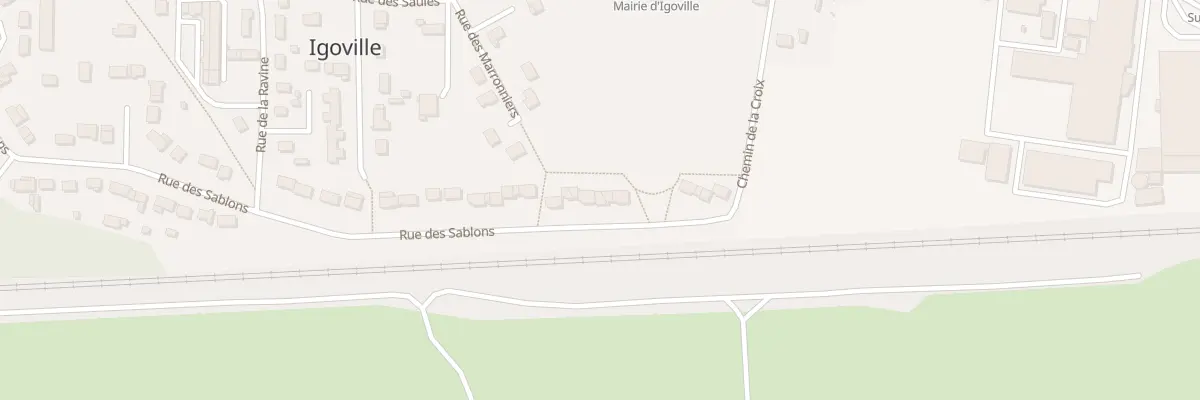 Plan du 6B Rue des Sablons à Igoville
