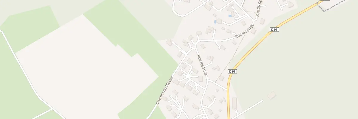 Plan du 28 Che du Plessis à Gouy