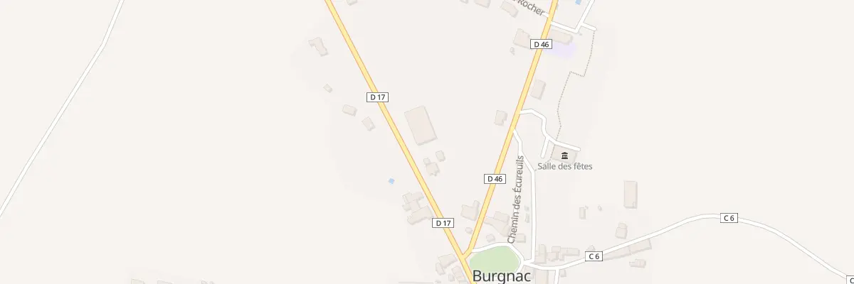 Plan du 202 Rte de St Martin à Burgnac