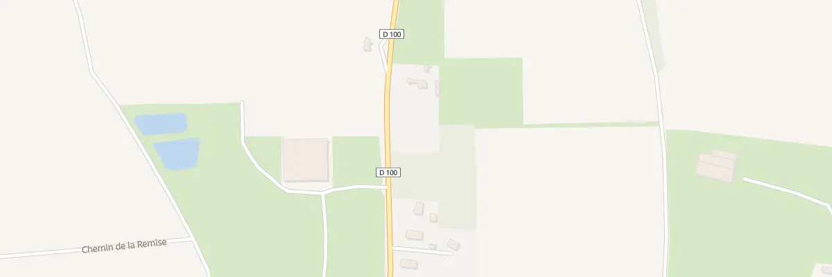 Plan du 584 Rte de la Voie Romaine au Catelier