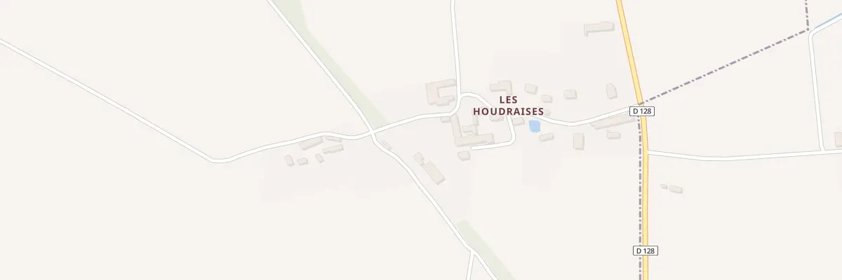 Plan du 13 Les Houdraises à Frazé