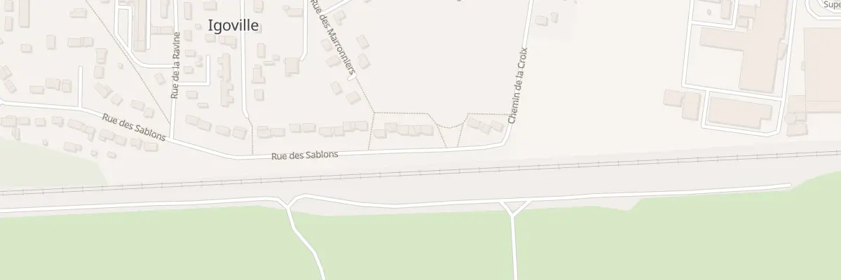 Plan du 6B Rue des Sablons à Igoville