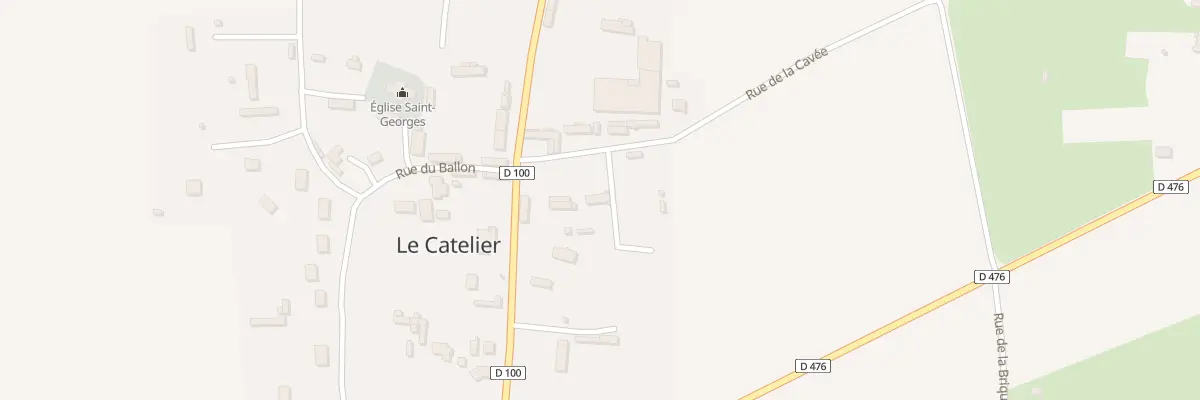 Plan du 5024 Le Catelier Village au Catelier
