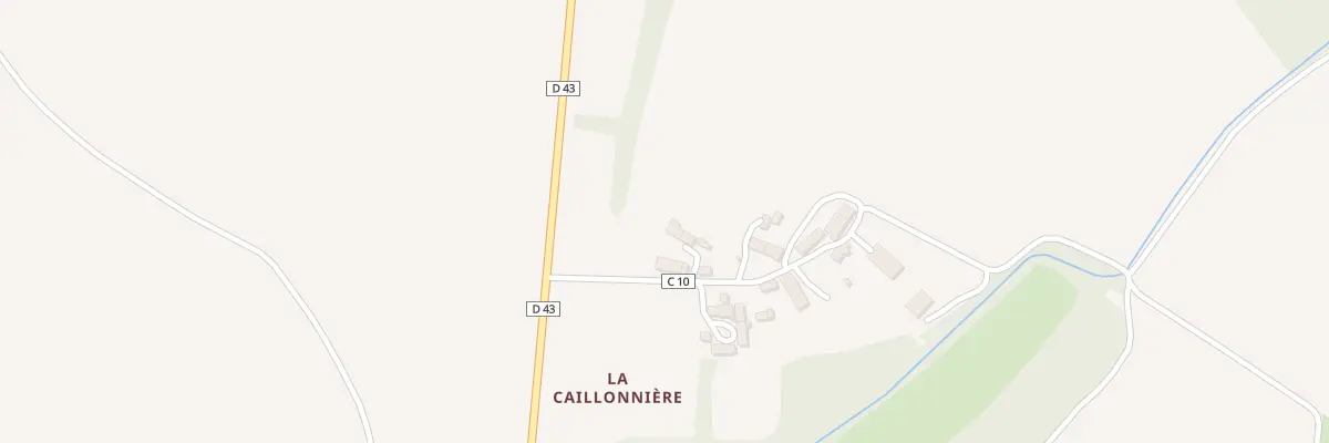 Plan du 5151 La Caillonnière à Paulnay