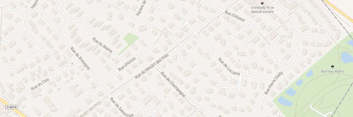 Plan du 8B Rue du Moulin des Prés au Mesnil-Esnard