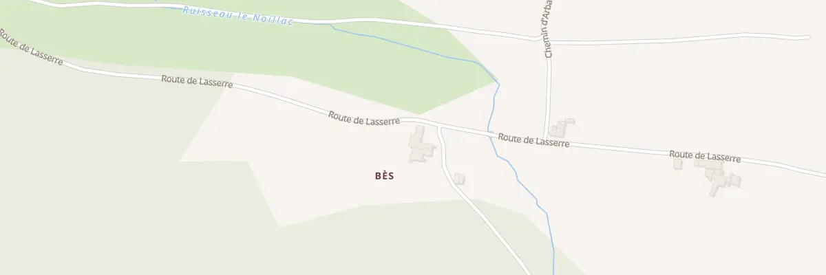 Plan du 83 Bes à Tourtouse