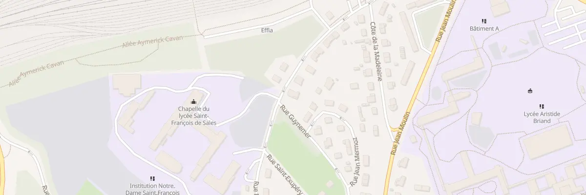 Plan du 17 Rue Portevin à Évreux