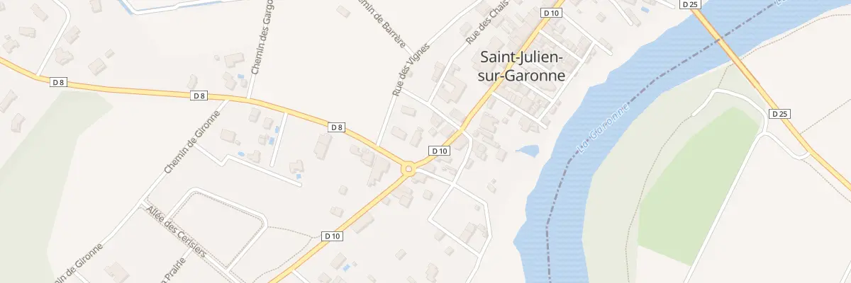 Plan du 143 Village à Saint-Julien-sur-Garonne