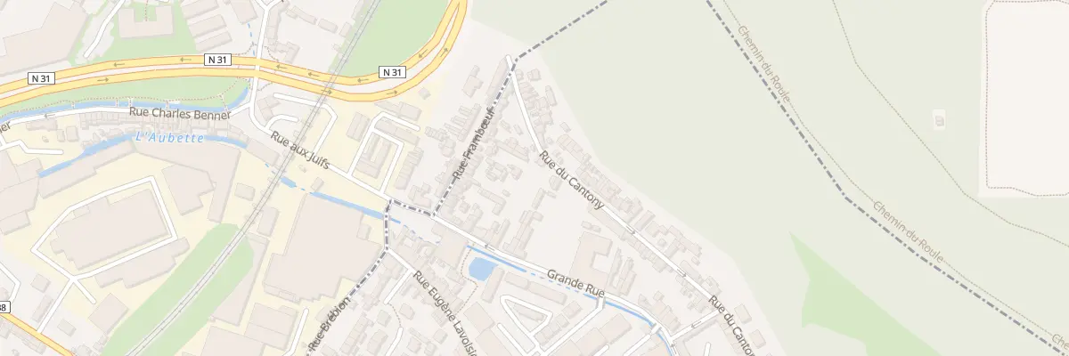 Plan du 89 Rue Cantony à Saint-Léger-du-Bourg-Denis
