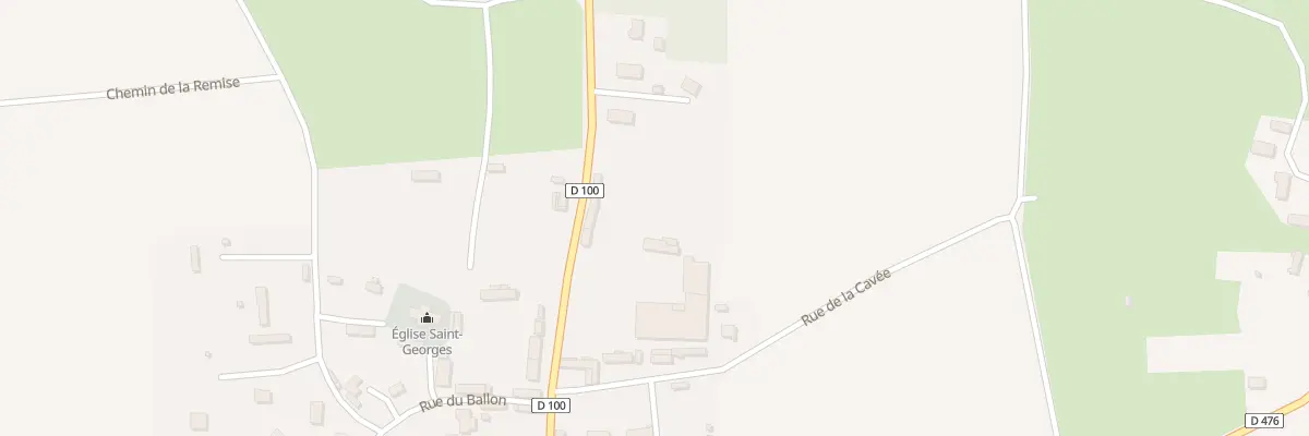Plan du 5028 Le Catelier Village au Catelier