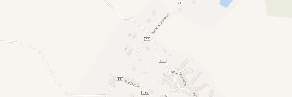 Plan du 6082 La Vallette à Magnac-Laval