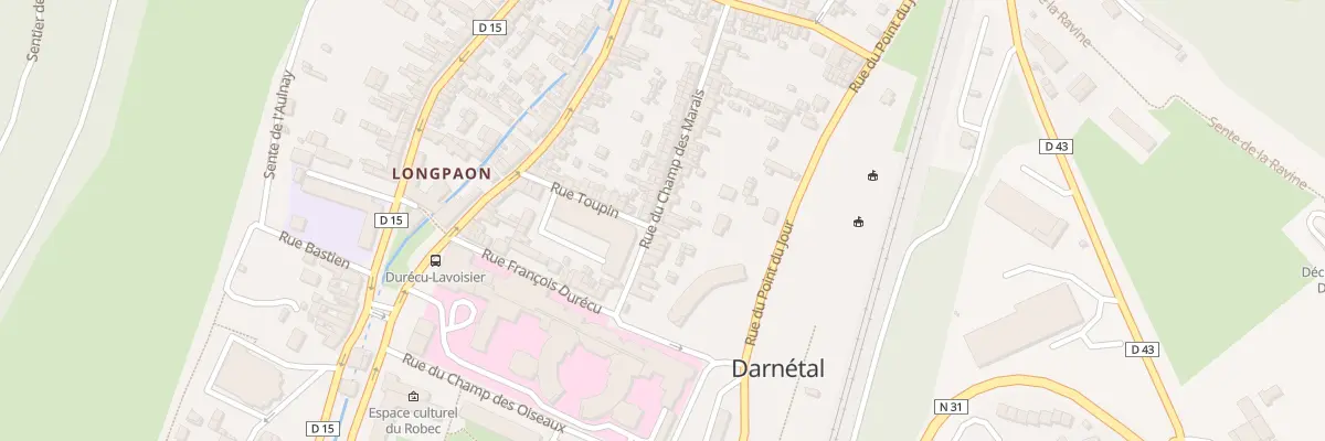Plan du 22 Rue du Champ des Marais à Darnétal