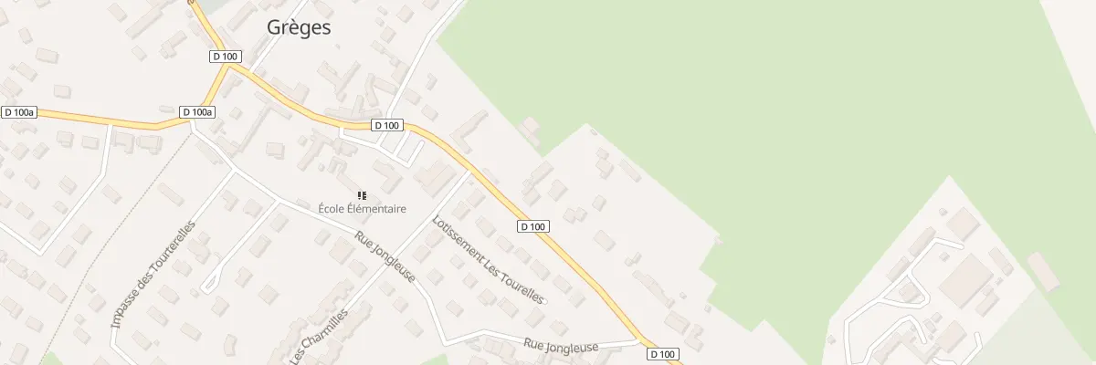 Plan du 32 Grande Rue à Grèges
