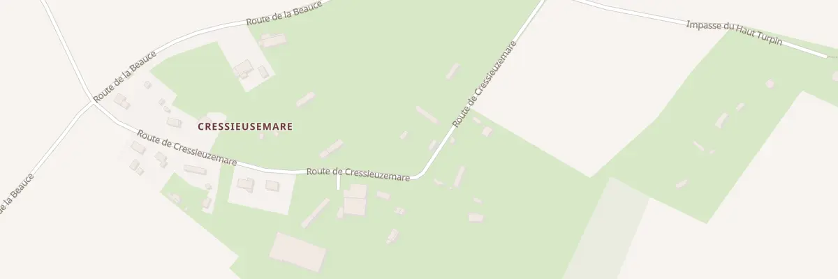 Plan du 5053 Cressieuzemare à Frichemesnil