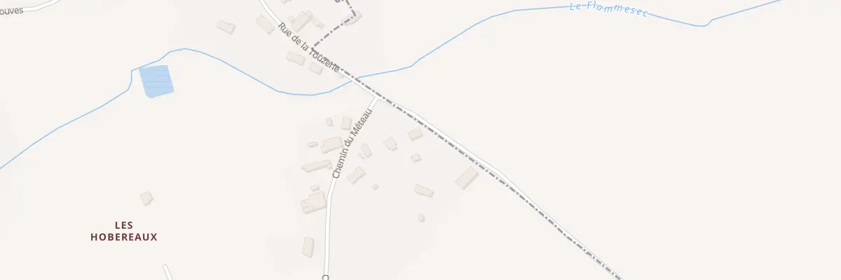 Plan du 2 Che du Méteau à Coulommiers-la-Tour