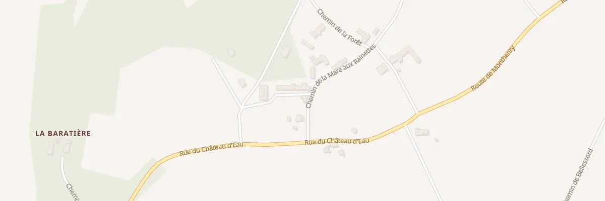 Plan du 4 Che de la Mare aux Rainettes à Pezou
