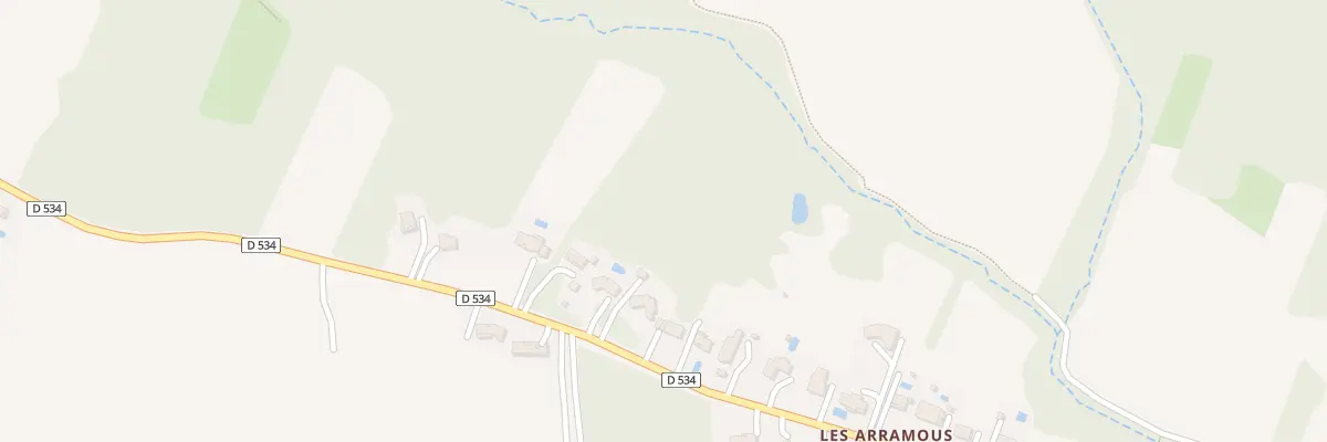 Plan du 1843 Rte de Fontenilles à Lias