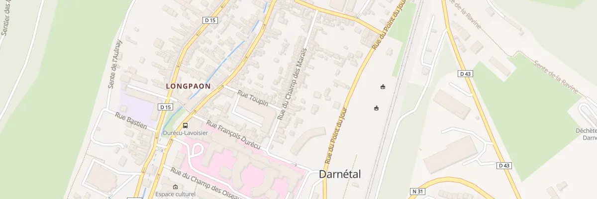 Plan du 28 Rue du Champ des Marais à Darnétal