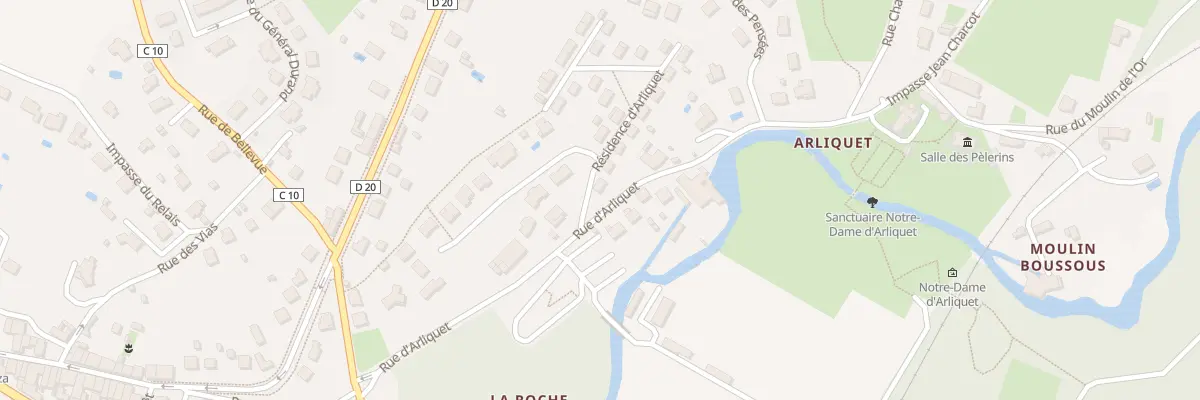 Plan du 1 Treuil Pouzy à Aixe-sur-Vienne