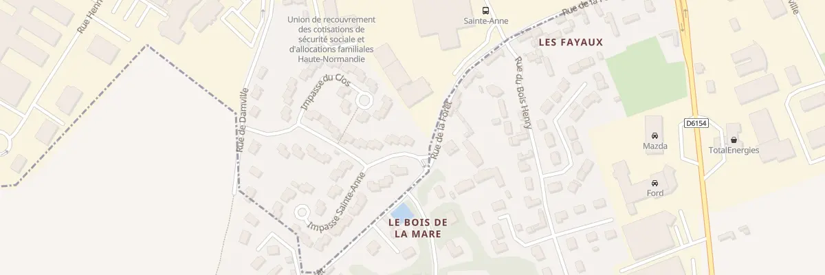 Plan du 15 Rue du Clos Sainte-Anne à Évreux
