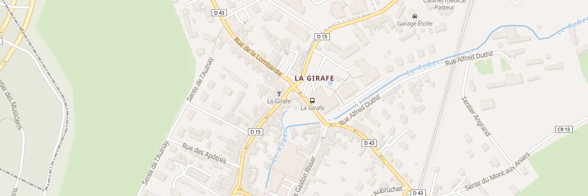 Plan du 234 Rue de Longpaon à Darnétal