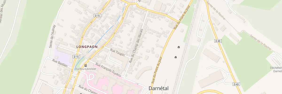 Plan du 38 Rue du Champ des Marais à Darnétal