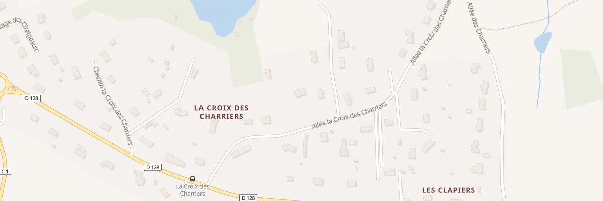 Plan du 11 All la Croix des Charriers à Saint-Gence
