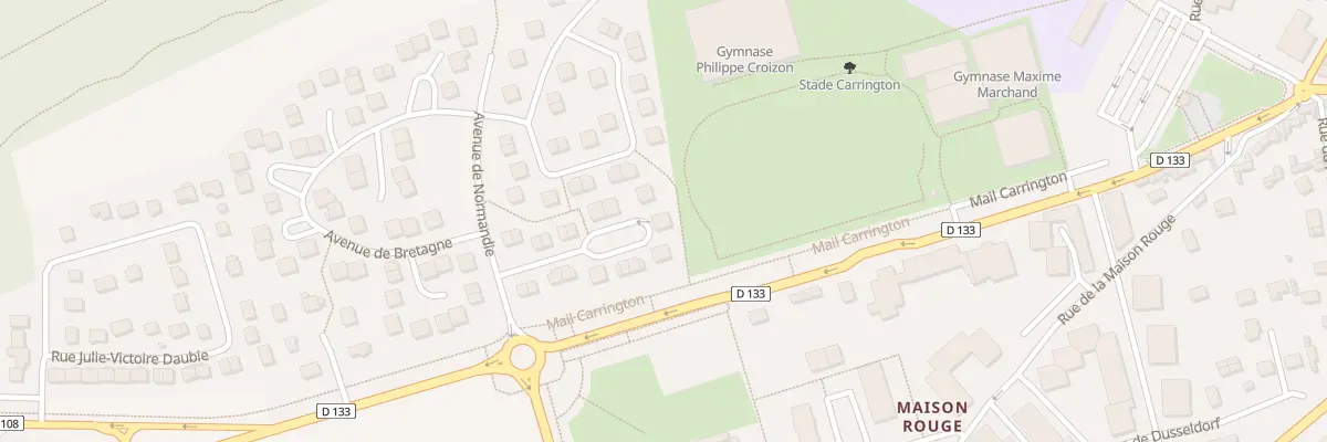 Plan du 16 All des Genêts à Louviers