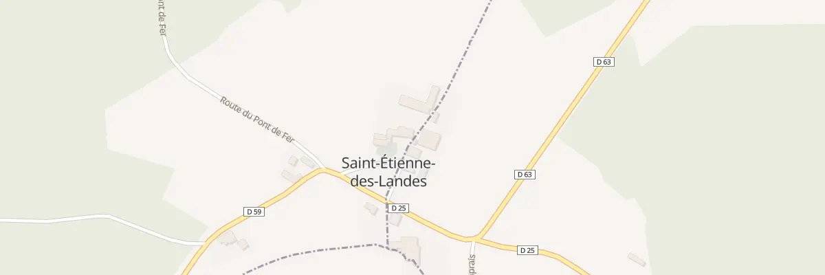 Plan du 437 Le Bourg de Saint Etienne à Villefranche-du-Périgord