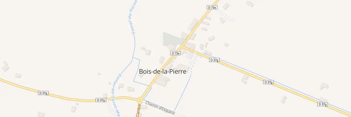 Plan du 43 La Rue à Bois-de-la-Pierre