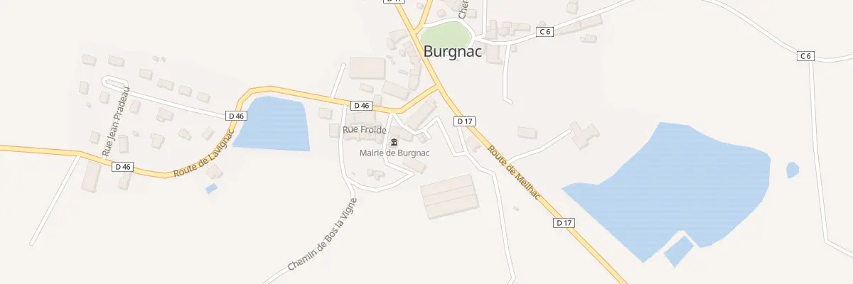 Plan du 47 Rte de Lavignac à Burgnac