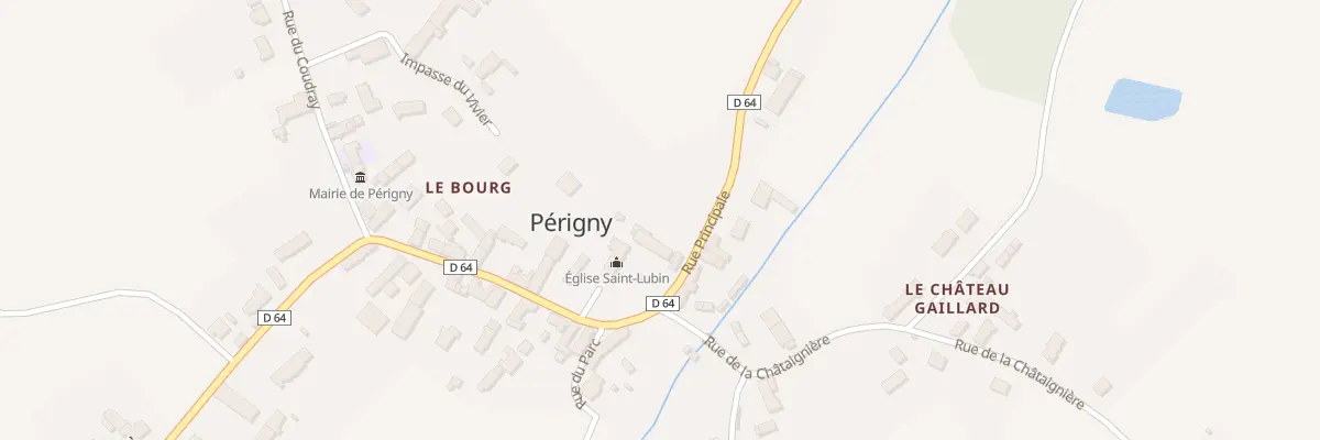 Plan du 36 Rue Principale à Périgny