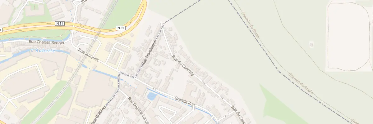 Plan du 60 Rue Cantony à Saint-Léger-du-Bourg-Denis