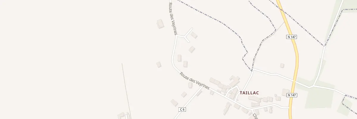 Plan du 11 Rte des Veyrines à Chamboret