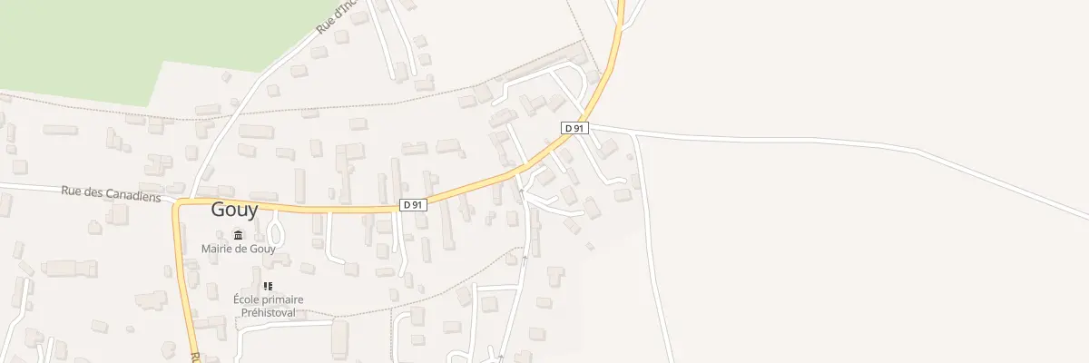 Plan du 10 Rue des Rouliers à Gouy