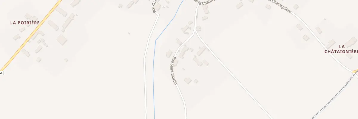 Plan du 4 Rue Saint Martin à Périgny