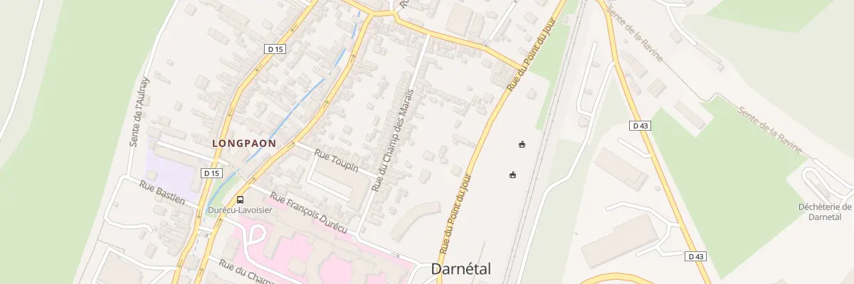 Plan du 44 Rue du Champ des Marais à Darnétal
