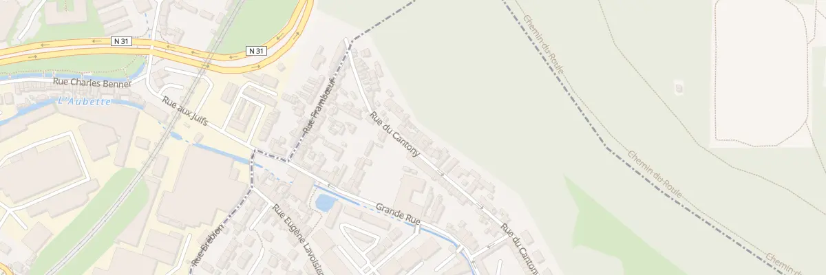 Plan du 54 Rue Cantony à Saint-Léger-du-Bourg-Denis