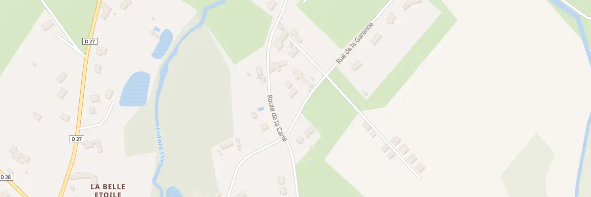 Plan du 10 Rte de la Carte à Vallières-les-Grandes