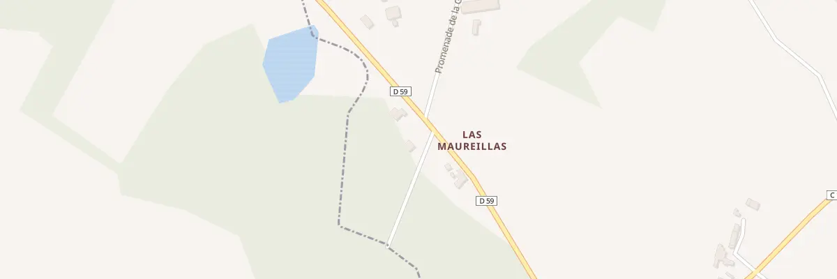 Plan du 2 Rte de Las Maureillas à Saint-Hilaire-les-Places