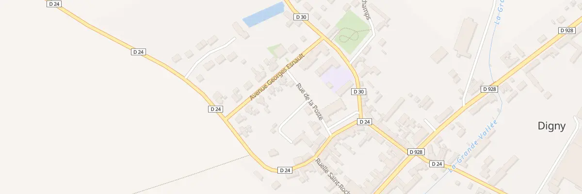 Plan du 3 Av Georges Esnault à Digny