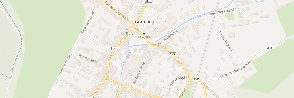 Plan du 15 Rue Gaston Risser à Darnétal