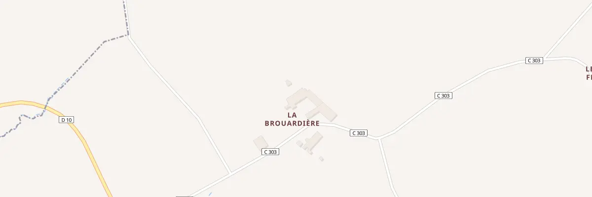 Plan du 115 La Brouardière à Chemillé-sur-Indrois