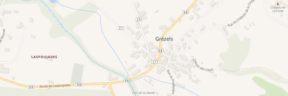 Plan du 19 Che des Vignals à Grézels